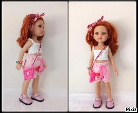 Vêtements pour poupée de 32/34 cms Paola reina,